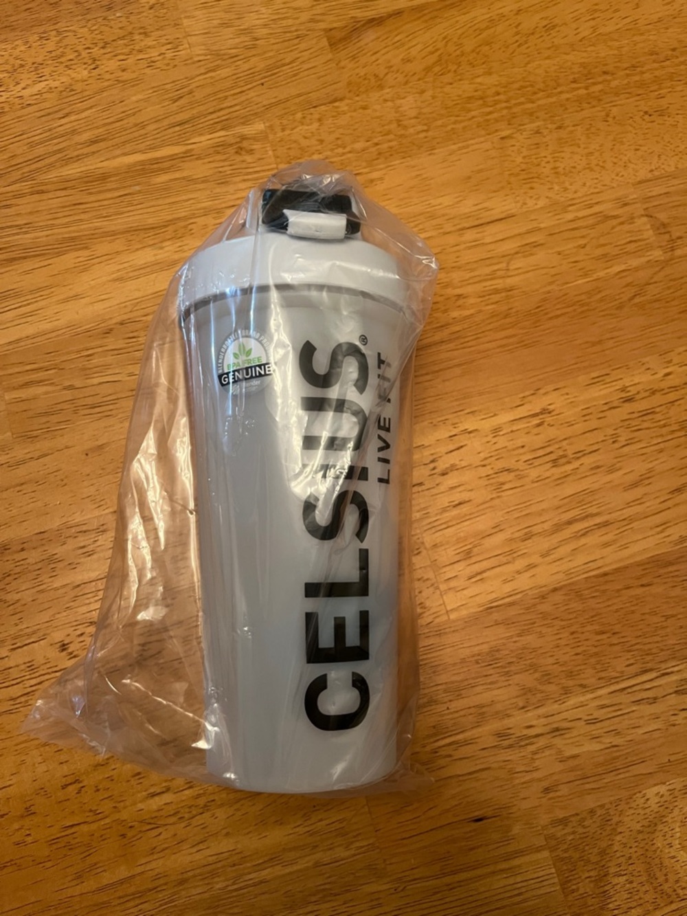 White Shaker Bottle -28 oz